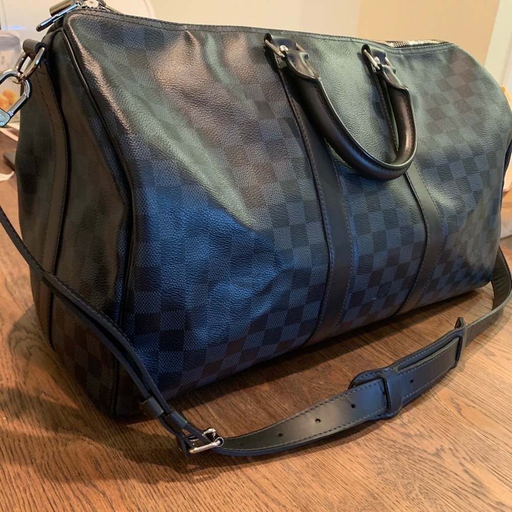 Louis Vuitton Keepall 45 Cobalt